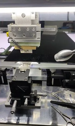 Mașină industrială bondare COF-uri ecrane TV - J&S Electronics București